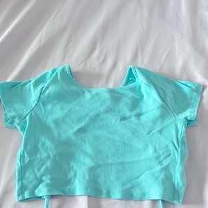 Wild Fable Open back crop top